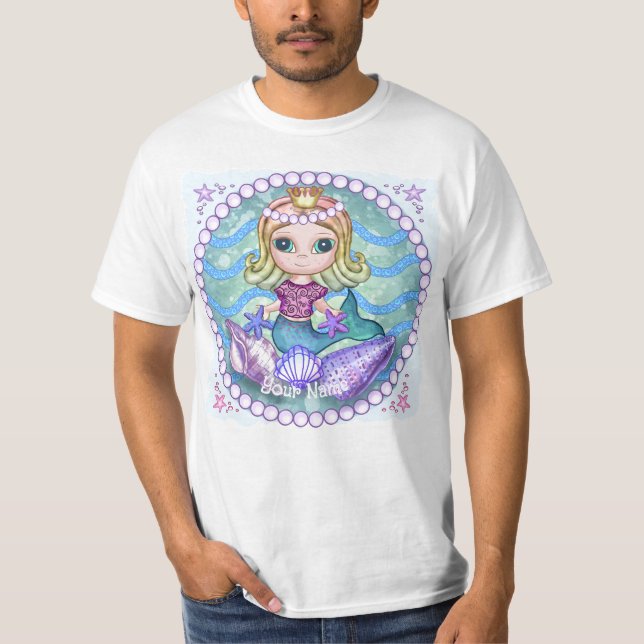 T-shirt Tiny Mermaid (Devant)