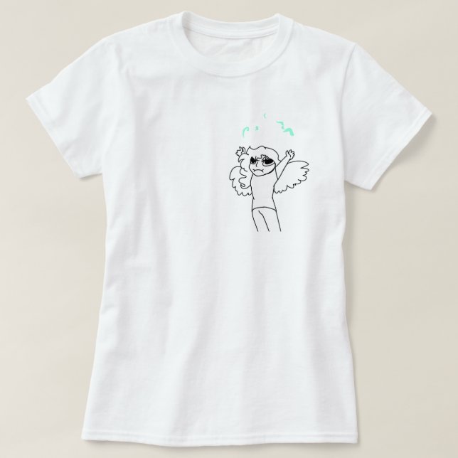 T-shirt Tiny Tyto Harpy Sparks Détermination  (Design devant)