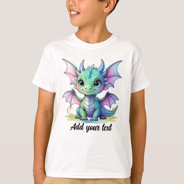 T-shirt Tiny Wings Dragon – Name Shirt (Devant)