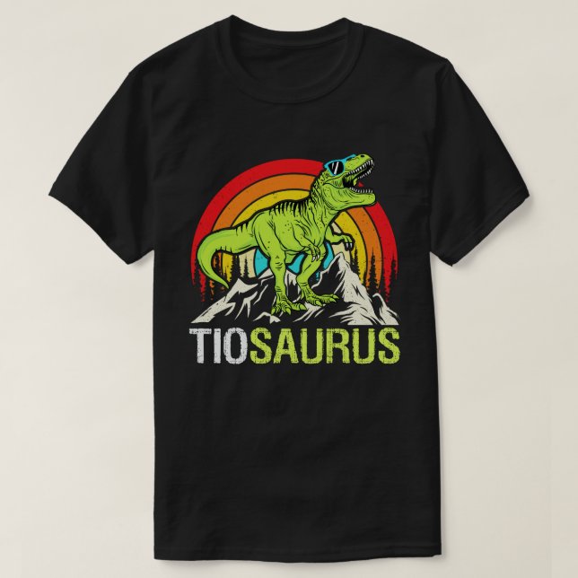 T-shirt Tiosaurus Dinosaur Oncle Saurus Fête des pères (Design devant)