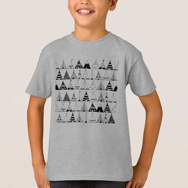 T-shirt Tipi inspiré (Devant)