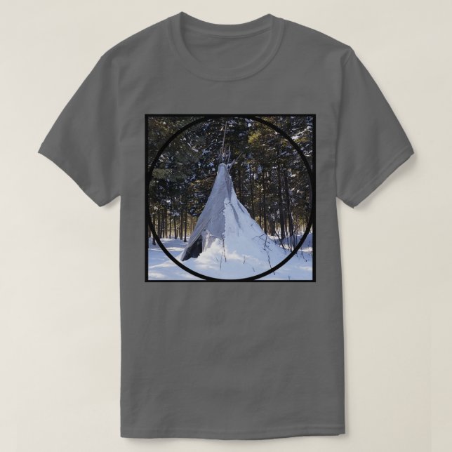 T-shirt Tipi natif (Design devant)
