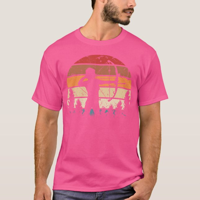 T-shirt Tir À Archer Et À Arrow (Devant)