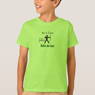 t-shirt tir à l'arc