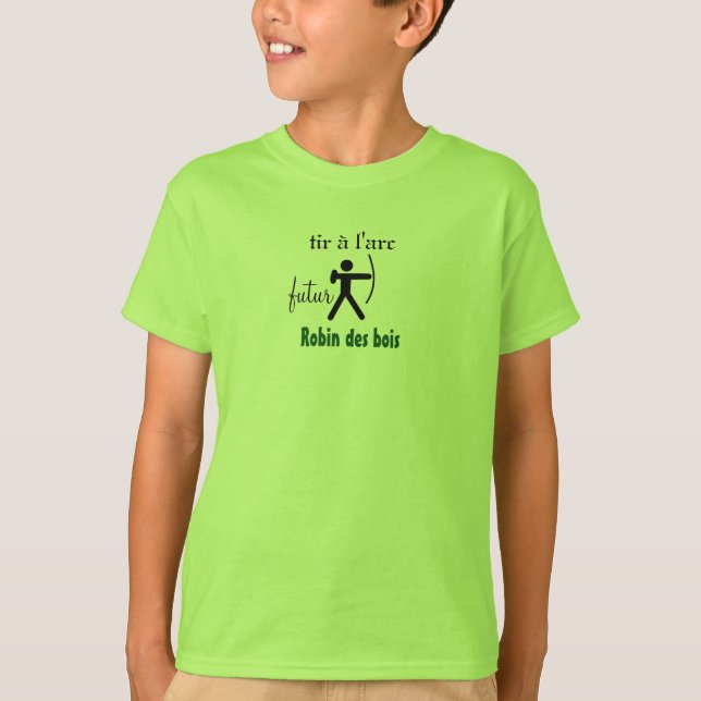 t-shirt tir à l'arc (Devant)
