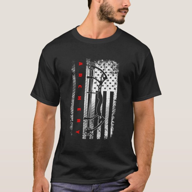 T-shirt Tir à l'arc américain (Devant)