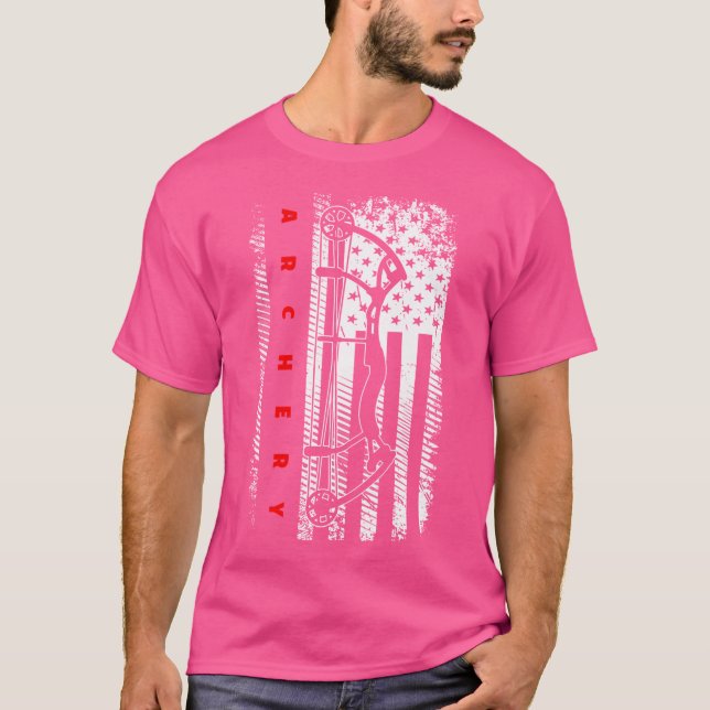 T-shirt Tir à l'arc américain (Devant)