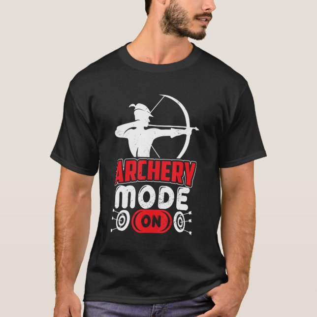 T-shirt Tir À L'Arc Bowman Bowhunter Bow Et Arrow Bow Hunt (Devant)