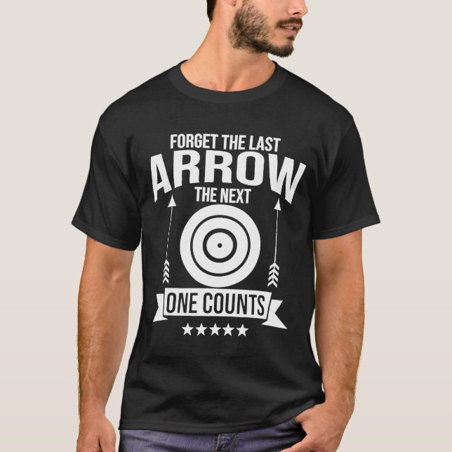 T-shirt Tir À L'Arc Chasse À La Bow Traditionnelle Flèche  (Devant)