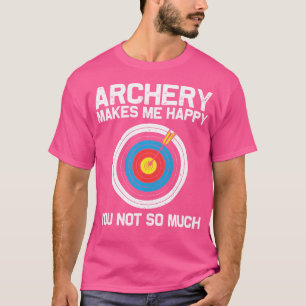T-shirt Tir à l'arc cool pour la cible de l'arc à l'arc à