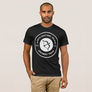 T-shirt Tir à l'arc du nord d'île de sentinelle