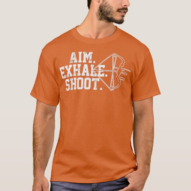 T-shirt Tir à l'arc Ehale Shoot Bow Chasse Archer (Devant)