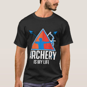 T-shirt Tir à l'arc est ma vie Tir à l'arc