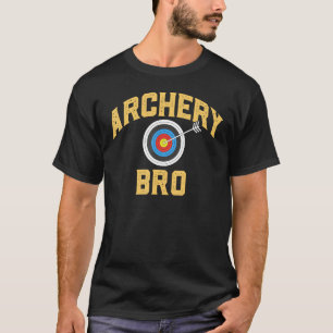 T-shirt Tir à l'arc Frère Cible de tir à l'arc vintage Arc