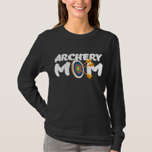 T-shirt Tir à l'arc Maman Archer Arrow Bow Cible drôle