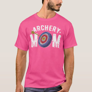 T-shirt Tir à l'arc Maman Bow Arrow Tir à l'arc Sports Cha