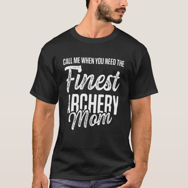 T-shirt Tir à l'arc mère 36 (Devant)