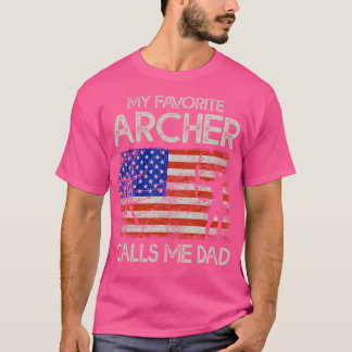 T-shirt Tir à l'arc Nous balayer Drapeau Mon appel d'arche