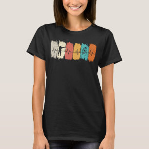 T-shirt Tir à l'arc Retro Vintage Bow et Arrow Mens