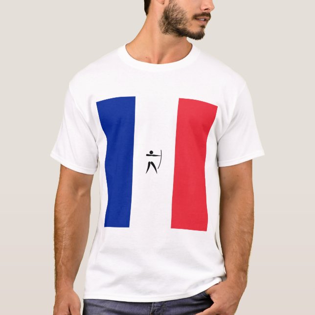 T-shirt Tir à l'arc Team France (Devant)