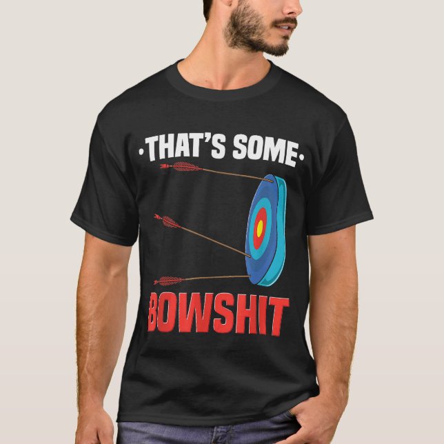 T-shirt Tir À L'Arc Un Peu De Bouton (Devant)
