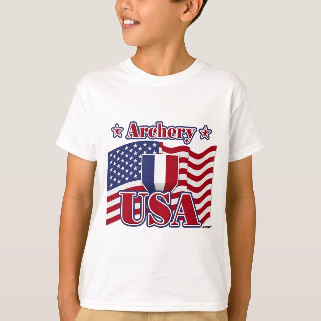 T-shirt Tir à l'arc USA (Devant)