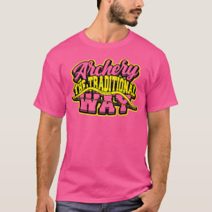 T-shirt Tir À L'Archer La Voie Traditionnelle Archer Et Ch