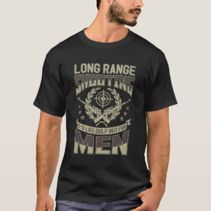 T-shirt Tir À Long Terme C'Est Comme Du Golf Mais Pour Les