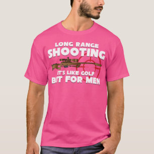 T-shirt Tir à Longue Distance C'Est Comme Le Golf Mais Pou