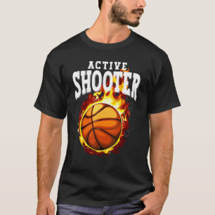 T-shirt Tir actif pour les femmes de basket-ball