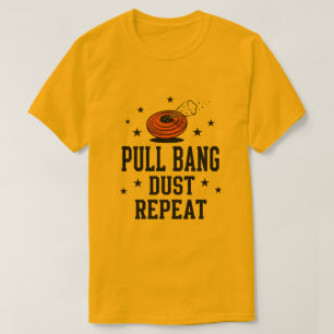 T-shirt Tir au SkeetTrap Clay Pigeon Vintage