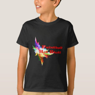 T-shirt Tir chaud de Paintball !