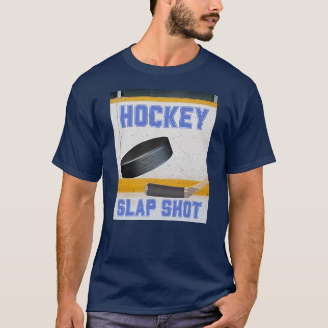 T-shirt Tir de hockey (Devant)