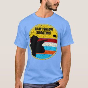 T-shirt Tir de Pigeon Argile