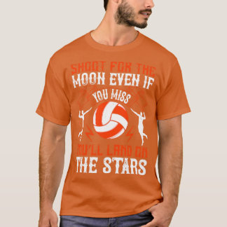 T-shirt Tir De Volley Pour La Lune