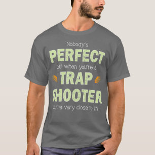 T-shirt Tir Drôle Trap T Parfait Trap Trap Shooter Argile