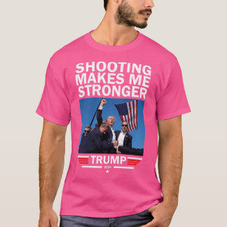 T-shirt Tir Me Rendre Plus Forte Donald Trump Politique S