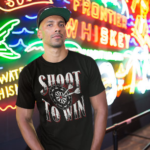 T-shirt Tir pour gagner - Champion de la Ligue Dart