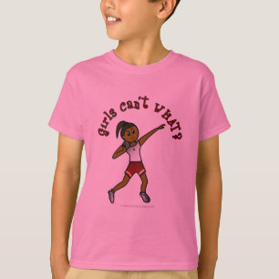 T-shirt Tir rouge foncé