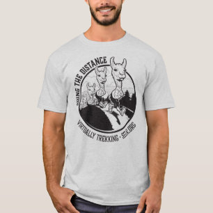 T-shirt Tirage gris pour homme de Trek virtuel
