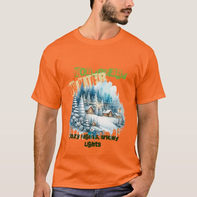 T-shirt Tirage Unisex "Winter-Wonder" (Devant)