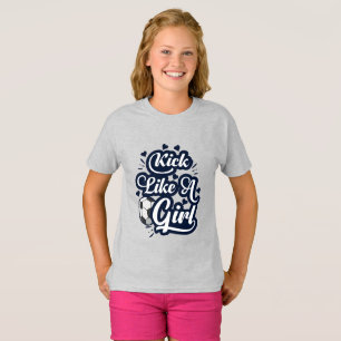 T-shirt Tire Comme Une Fille