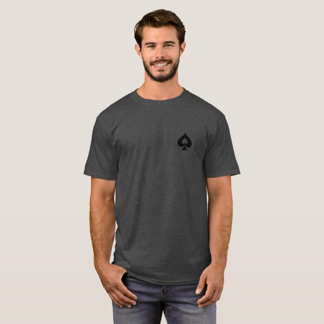 T-shirt Tirer à 2 côtés de la bonne Scoundrel (Devant entier)