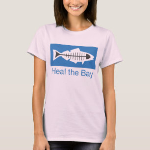 T-shirt Tirer le logo de base de la baie (T-shirt pour fem