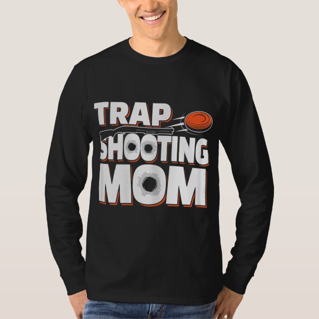 T-shirt Tirer sur une maman (Devant)