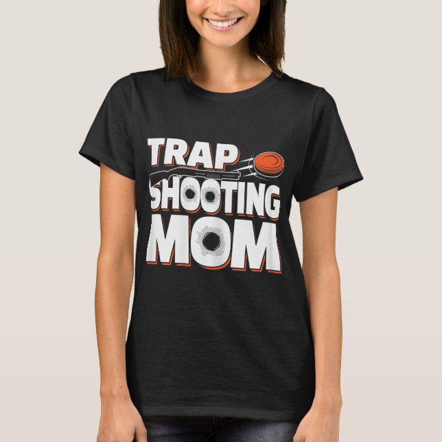 T-shirt Tirer sur une maman (Devant)