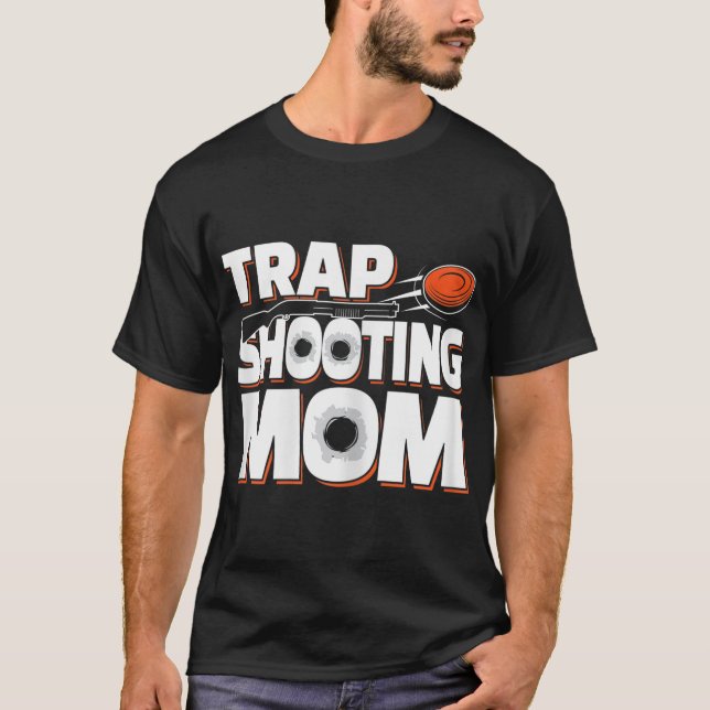 T-shirt Tirer sur une maman (Devant)