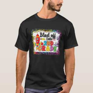 T-shirt Tirer Vers Le Léopard De 2E Classe De Rocket Vers