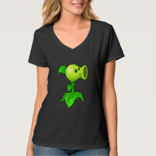 T-shirt Tireur de petits pois mignon nostalgie plantes et