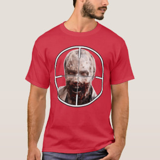 T-shirt Tireur d'élite de l'apocalypse zombie et garçon Ha